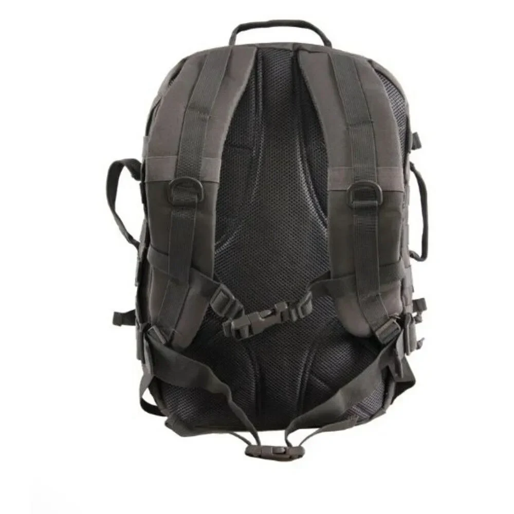 Highland Tactical MAJOR MOLLE Backpack Hydration Compatible Charcoal Gray NWT